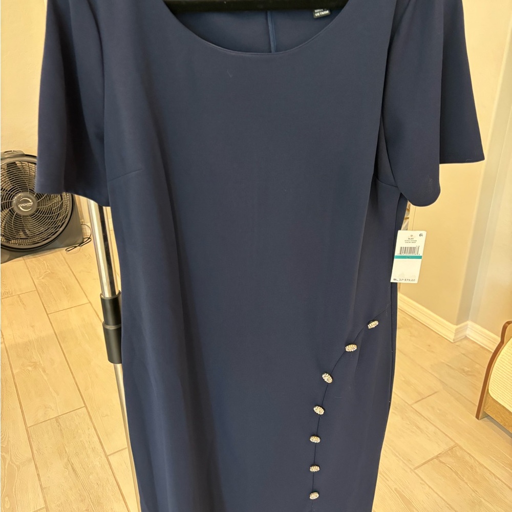 Navy blue SLNY dress .Brand new with tag size 16